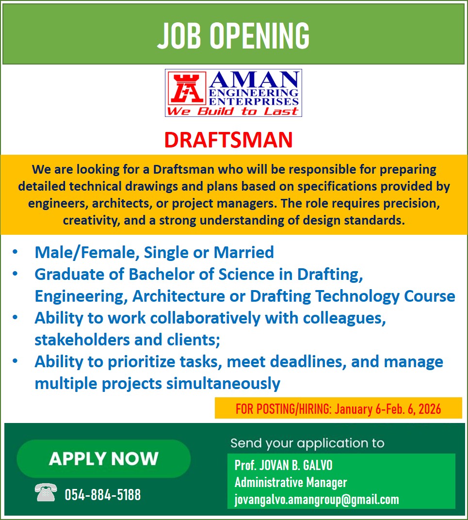 Aman Engineering Enterprises HIRING!!!