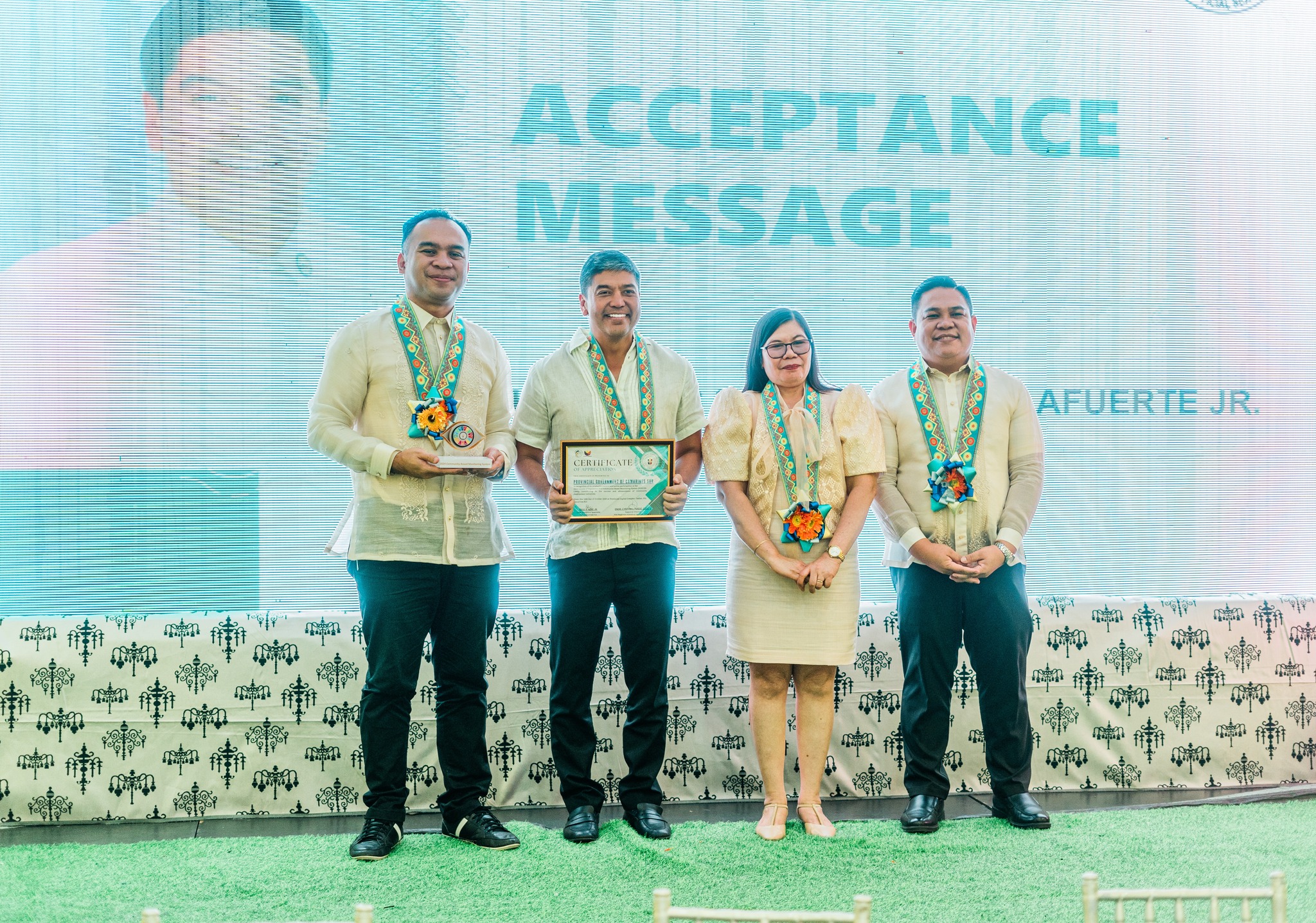 PSA turns over 2024 Community-Based Monitoring System to PLGU CamSur, Municipal LGUs
