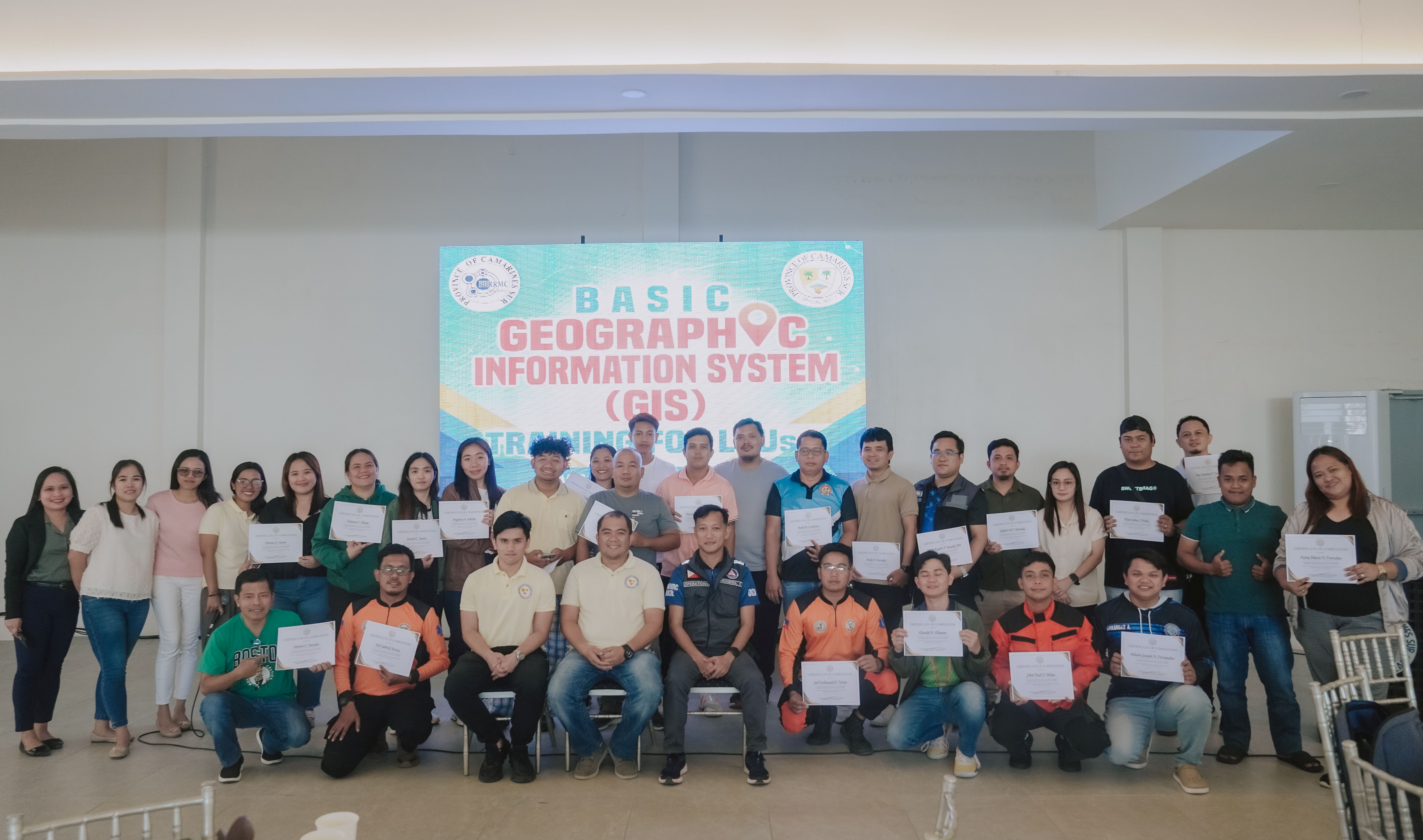 EDMERO conducts four-day basic GIS training for CamSur LGUs