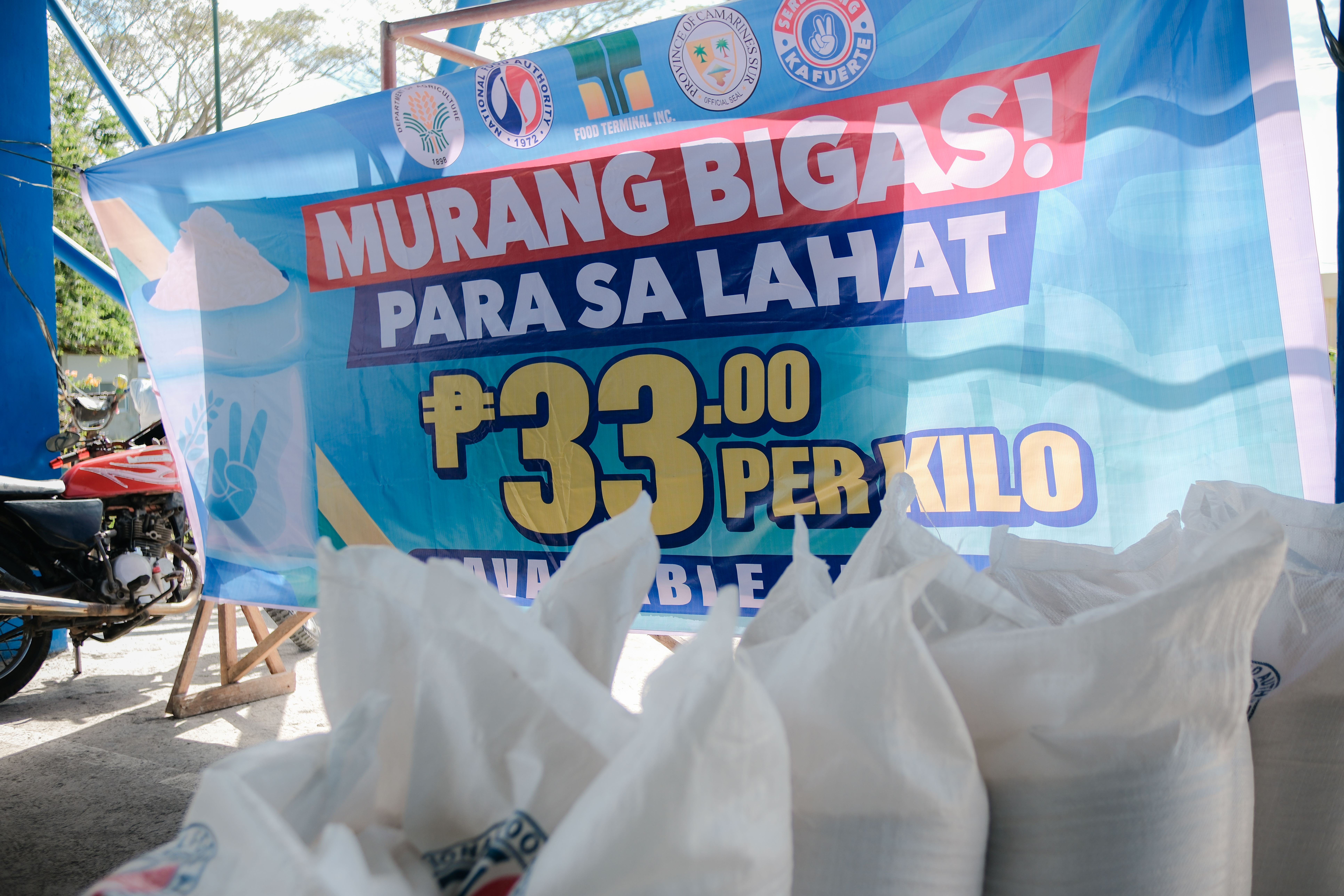 Murang Bigas Program reaches Camarines Sur, offers rice for P33 per kilo