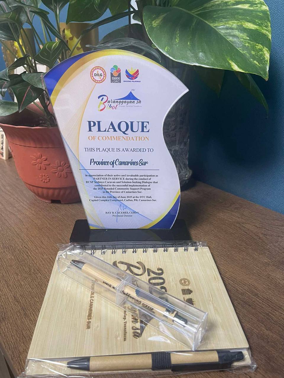 Prov&rsquo;l Gov&rsquo;t wins plaque of commendation for health and social services