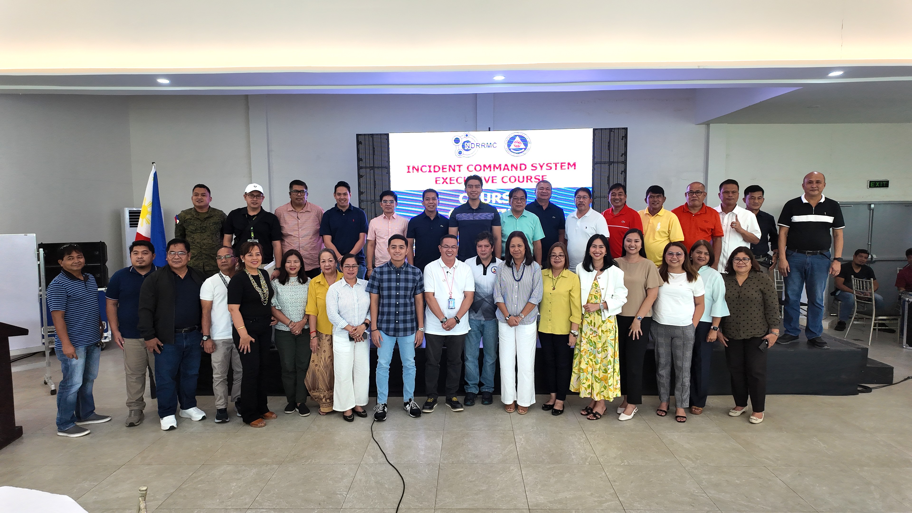 CamSur Local Chief Executives undergo ICS Executive Course Training