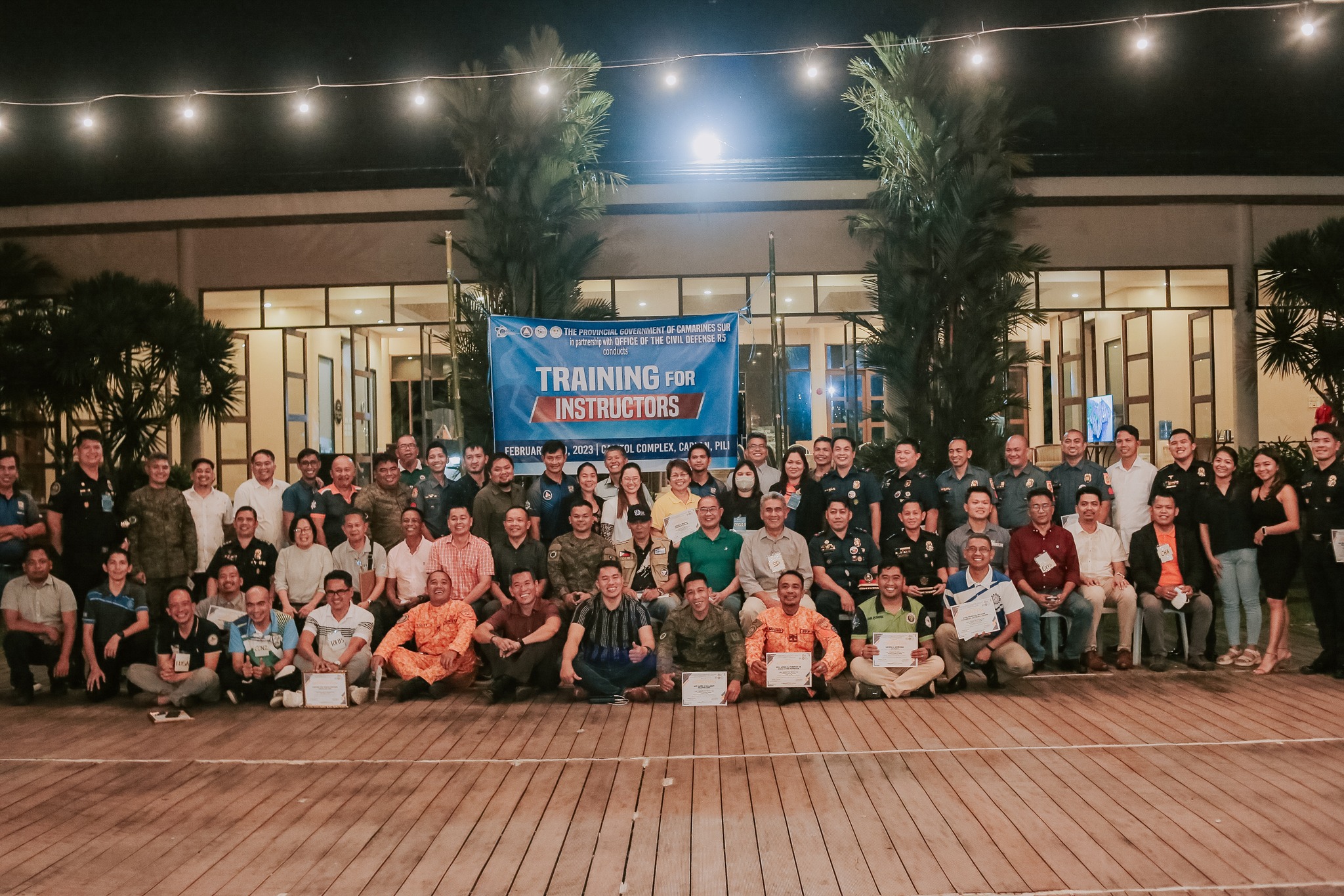 PLGU CamSur holds Training for Instructors, develops new members of ICS Bicol cadres