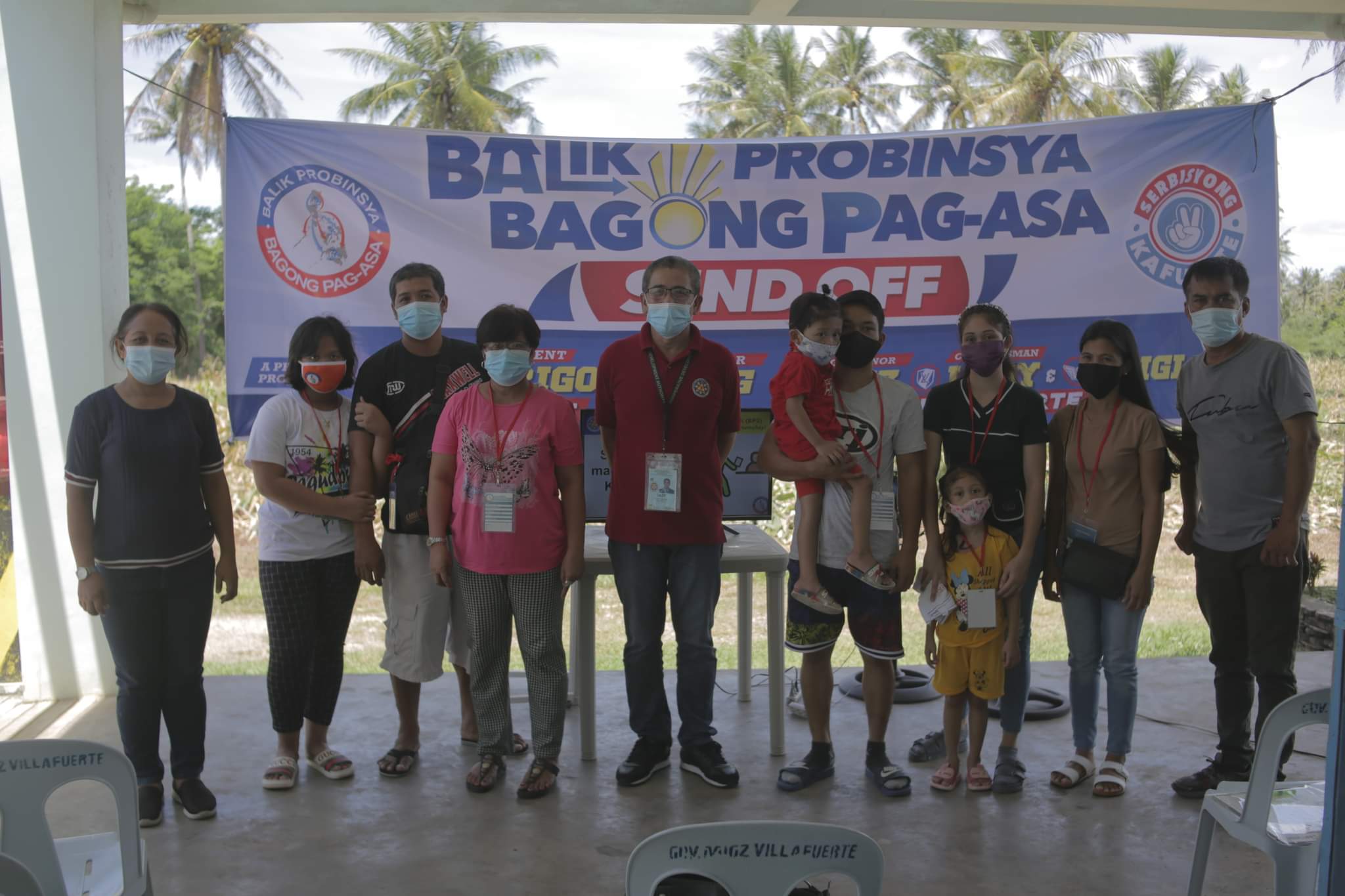 3rd batch of Balik Probinsya beneficiaries transition to Camarines Sur
