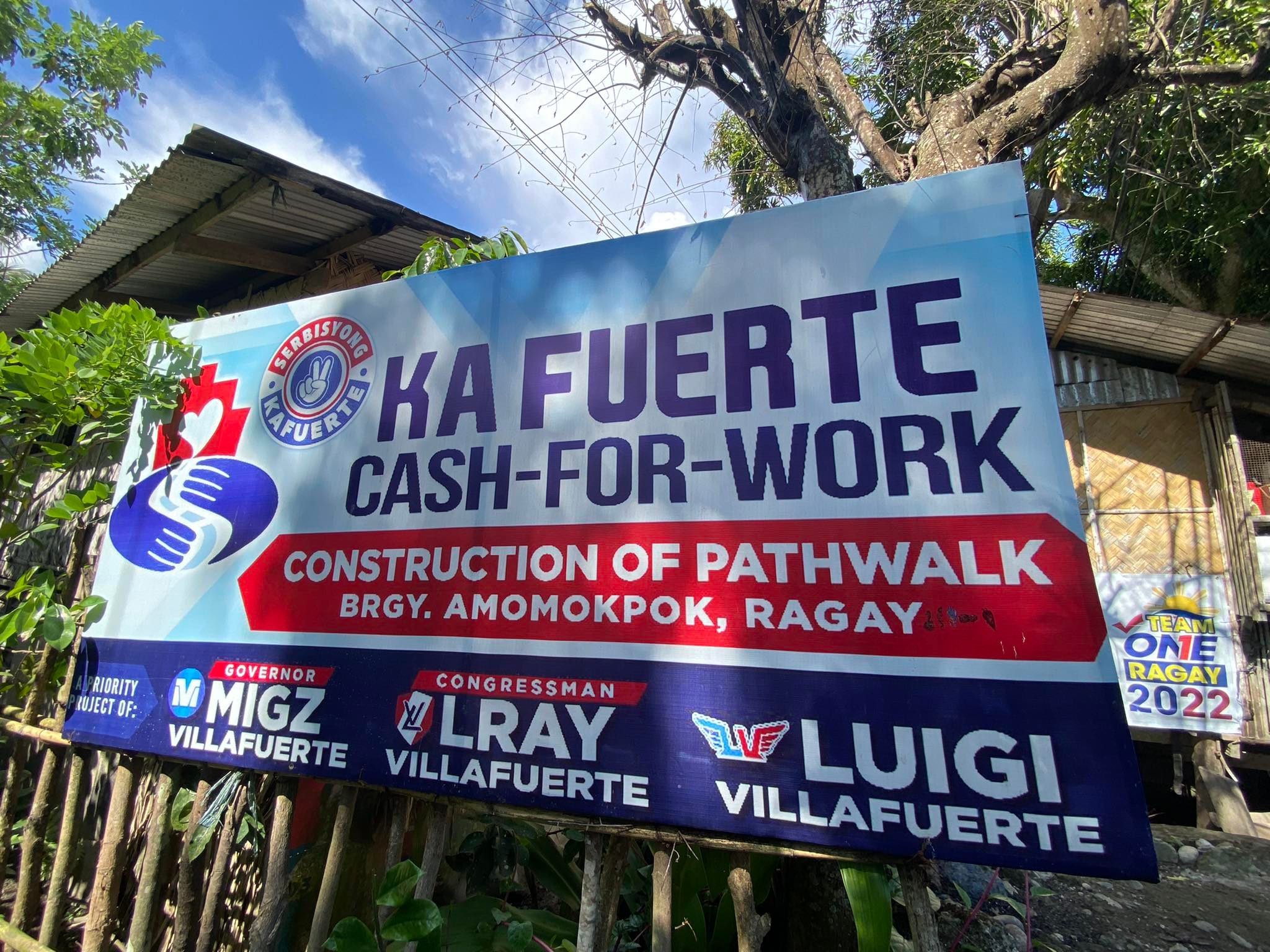 Ka Fuerte Cash-for-Work Program reaches remote areas in 1st District