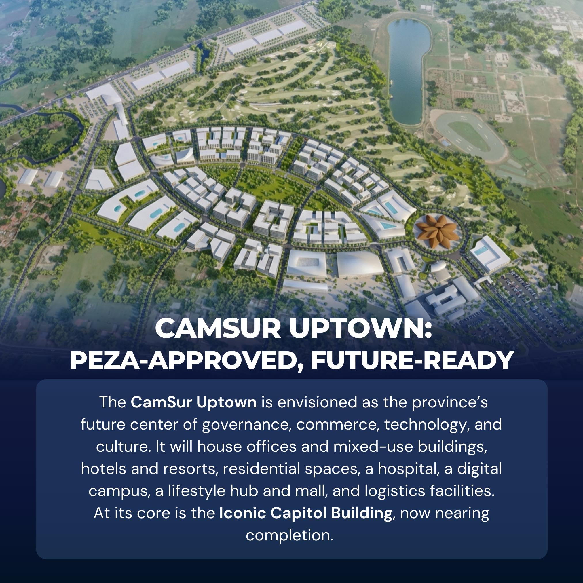 PEZA approves Prov&rsquo;l Gov&rsquo;t&rsquo;s CamSur Uptown Special Economic Zone