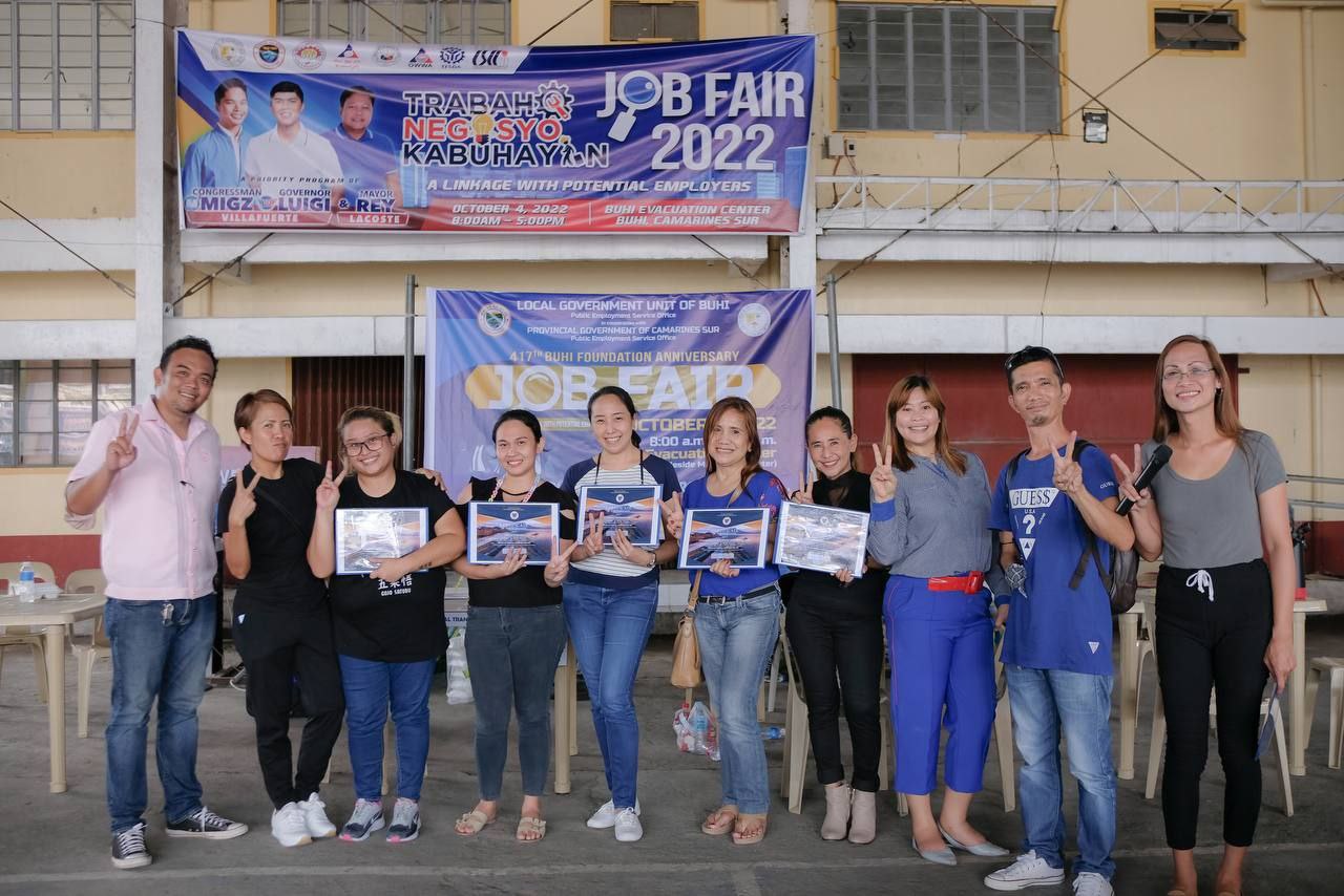Buhinons take part in the CamSur&rsquo;s Job and Business Fair