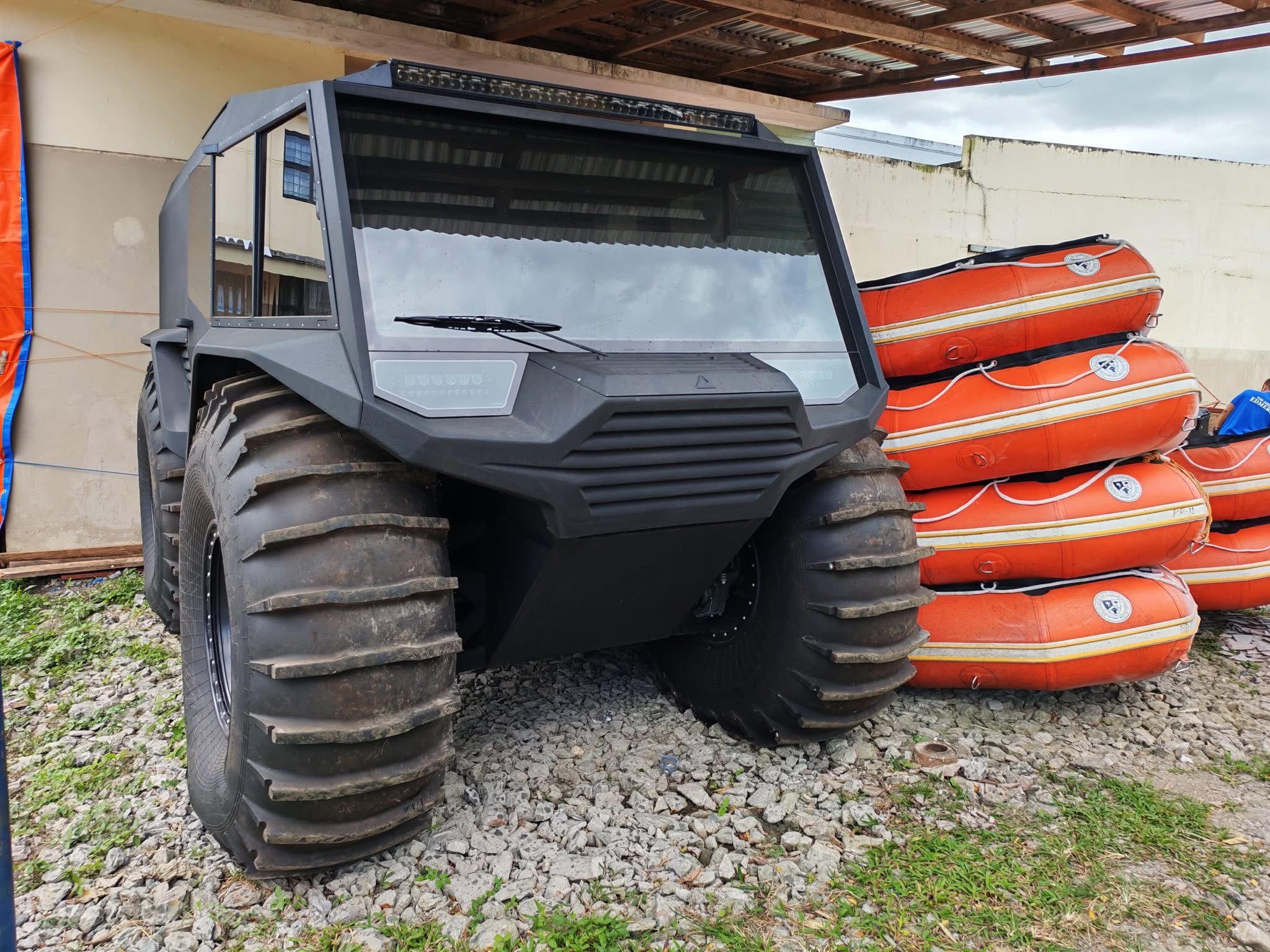 Prov&rsquo;l Gov&rsquo;t of CamSur acquires amphibious vehicle to boost disaster response