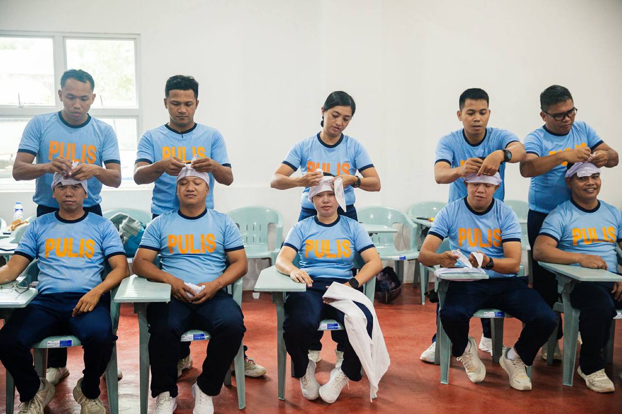 EDMERO CamSur Conducts Successful BLS and SFA Training for PNP Personnel