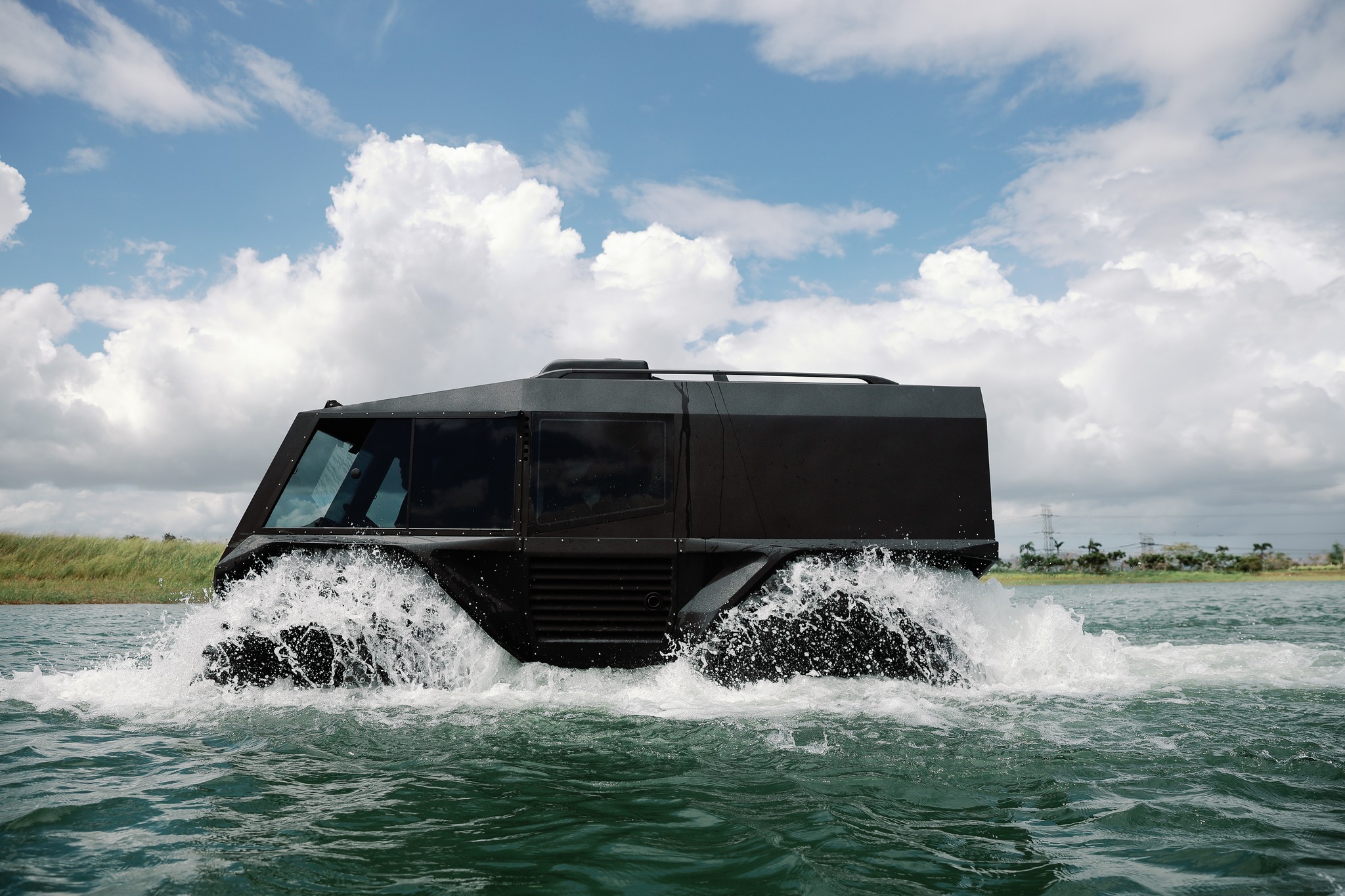 CamSur responders, uniformed personnel complete operations training on province's all-terrain amphibious vehicle
