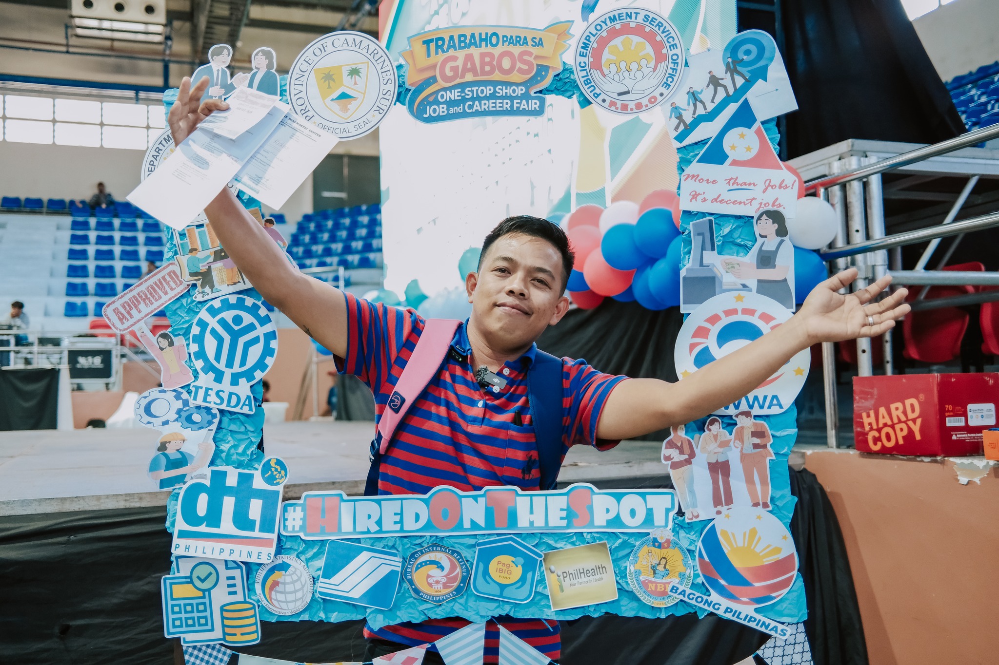 CamSur draws over 600 job seekers to &lsquo;Trabaho Para sa Gabos&rsquo; Job Fair in early Labor Day celebration